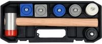 TRIZERATOP Hammer Karosseriehammer, Ausbeulhammer Set 42,5mm, 43x43mm...