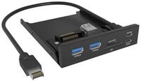 ICY BOX Laptop-Dockingstation ICY BOX IB-HUB1419-i3, Adapter