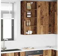 vidaXL H&auml;ngeschrank H&auml;ngeschrank Altholz 40 x 29,5 x 100 cm Holzwerkstoff