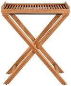 House Nordic Couchtisch Ronda Beistelltisch 60x40x70cm Teak.