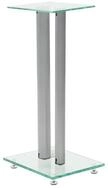 vidaXL Lautsprecherst&auml;nder, (Boxenst&auml;nder S&auml;ulen-Design 2 Stk. Hartglas...