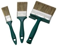 mako Flachpinsel, (3 St), 3-tlg., f&uuml;r Lasuren, Flachpinsel und...