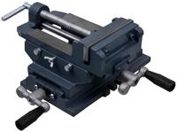 vidaXL Schraubzwinge, Schraubstock Kreuztisch Handbetrieben 127 mm