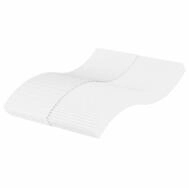 Boxspringmatratze Schaumstoffmatratze Wei&szlig; 140x210 cm H&auml;rtegrad H2 H3,...