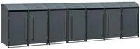 WESTMANN M&uuml;lltonnenbox Moderna 7 (1 St), Platz f&uuml;r 7 M&uuml;lltonnen je 140/240 L,