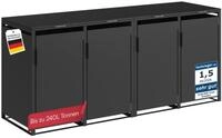 STEELS&Oslash;N M&uuml;lltonnenbox Thoria 240 L aus verzinktem Stahl, M&uuml;lltonnenverkleidung