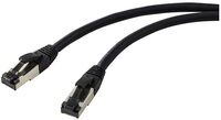Renkforce RF-7106486 RJ45 Netzwerk Patchkabel CAT 8.1 S/FTP 5.00 m Schwarz 1 St.
