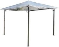 Quick Star Pavillon-Schutzh&uuml;lle Pavillon Schutzhaube 3x3m Transparent Nizza...