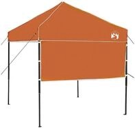 vidaXL Partyzelt Pavillon-Zelt Orange 194 x 194 x 251 cm Stoff
