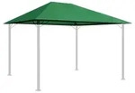 Quick Star Pavillon-Ersatzdach Nizza, 180 g/m2, 297 x 397 cm (Gr&uuml;n, 3 x 4 m),...