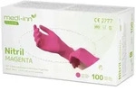 Medi-Inn Nitril-Handschuhe Nitril Magenta Einmalhandschuhe puderfrei AQL: 1.5 XS