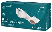 Medi-Inn Nitril-Handschuhe Clinic Perfect White Nitril-Einmalhandschuhe...