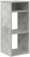 vidaXL B&uuml;cherregal B&uuml;cherregal Betongrau 34x31x80 cm Holzwerkstoff, 1-tlg.