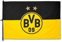 BVB MERCHANDISING Fahne BVB Hissfahne BVB Logo 150 x 100