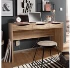 FINEBUY Schreibtisch FB44268 MASSA 120 cm Design B&uuml;rotisch Sonoma Jugend...