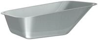vidaXL Schubkarre Ersatzschaufel f&uuml;r Schubkarre Silber 88 x 60 x 32 cm Stahl,