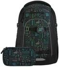 coocazoo Schulrucksack Mate - Schulrucksack-Set 3tlg. Humedica (Free Spirit)