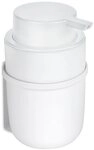 WENKO Seifenspender Carpino, Wei&szlig;, 250 ml F&uuml;llmenge