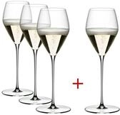 RIEDEL THE SPIRIT GLASS COMPANY Champagnerglas RIEDEL Veloce Champagner...