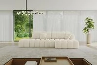 ALTDECOR Ecksofa OLEA-L2-S, Couch mit Schlaffunktion, Wohnzimmer - Ecksofa,...