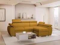 MIRJAN24 Ecksofa Boston Mini Premium Cord 2RLC, mit Bettkasten und...