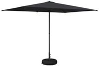 vidaXL Sonnenschirm Garten-Schirm mit Fu&szlig; 200 x 300 cm Polyester Rechtwinklig