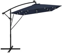 ML-DESIGN Sonnenschirm Ampelschirm mit/ohne LED Solar St&auml;nder Abdeckung