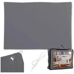 relaxdays Sonnensegel Rechteckiges Sonnensegel grau, 4 x 5 m grau 400 cm x 0.5...