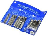 GEKO Locher Set mit 15 Lederstempeln, 2&ndash;22 mm