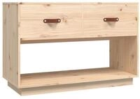 vidaXL TV-Schrank TV-Schrank 90x40x60 cm Massivholz Kiefer (1-St)
