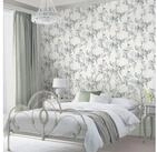 LAURA ASHLEY Vliestapete MIRABELLE, glatt, floral, (1 St), Design Tapeten