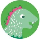 Komar Fototapete Vlies selbstklebend - Little Dino Tyranno - Gr&ouml;&szlig;e 125 x 125...