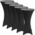 Beautissu Stehtischhusse Stretch Stehtisch Bistrotisch Husse, &Oslash;80-85cm,...