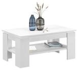 xonox.home Couchtisch, Wei&szlig; Modern 100x45x60 cm
