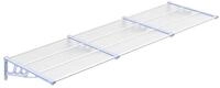 vidaXL Markise T&uuml;rvordach Grau und Transparent 297,5x90 cm Polycarbonat (1-St)