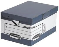 BANKERS BOX SYSTEM Archivcontainer Maxi (6 St), mit Klappdeckel