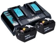 Makita Power Source Kit 18 V mit 1x BL 1890 9,0 Ah + DC 18 RD Akkupacks