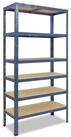 shelfplaza Schwerlastregal HOME, 230x120x40cm blau, 6 B&ouml;den, Kellerregal,