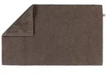 Rhomtuft Badematte Pur, 100% Baumwolle, Wendemodell braun 50.00 cm x 75.00 cm