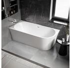 Bernstein Eckwanne NOVA CORNER LINKS, Eckbadewanne, Sanit&auml;racryl, asymmetrisch,
