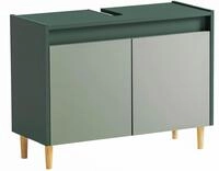 welltime Waschbeckenunterschrank Lovis, Breite 80 cm Metallbeschl&auml;ge,...