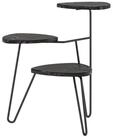 loft24 Pflanzentreppe Athena, Pflanzenregal in Marmoroptik, Metallgestell,...