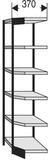 KERKMANN Regal B&uuml;ro-Regal Progress 2000 Eckfeld HxBxT 2250x770x/505x400mm 6...