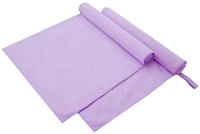 vidaXL Handtuch Sporthandt&uuml;cher 2 pcs Lila 180 x 90 cm Polyester und Polyamid,