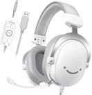 FIFINE Mikrofon Gaming Headset mit Mikrofon, Over Ear Kopfh&ouml;rer mit Kabel, USB