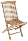 Spetebo Gartenstuhl Teak Klappstuhl natur - 90 x 50 cm (St&uuml;ck, 1 St),...