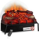 KAMINIO Elektrokamin NOAH, Elektrischer Kamin-Einsatz mit 3D-Flammeneffekt,...