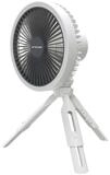 Nitecore Tischventilator NEF10 mit LED-Licht - Ventilator Wei&szlig;