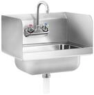 Royal Catering Waschbecken Handwaschbecken Gastro Waschbecken Edelstahl