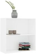 vidaXL B&uuml;cherregal NA B&uuml;cherregal Wei&szlig; 80x30x76,5 cm Spanplatte